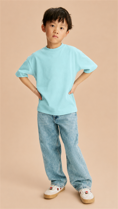 BREEZE TEE, Organik Kumaşlı Kısa Kollu Unisex Çocuk T- shirt