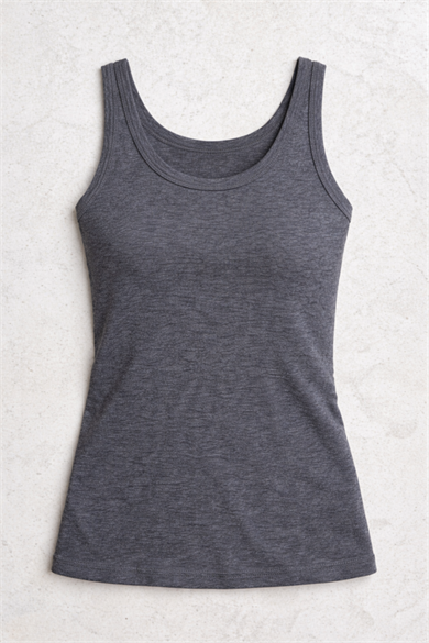 COURTNEY TANK TOP, Sürdürülebilir Kumaşlı, Ribana Atlet
