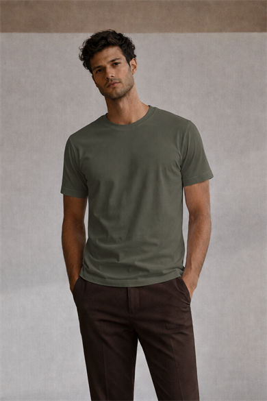 HENRY TEE, Organik Pamuklu, Regular T-shirt