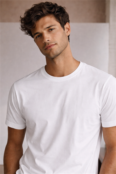 HENRY TEE, Organik Pamuklu, Regular T-shirt