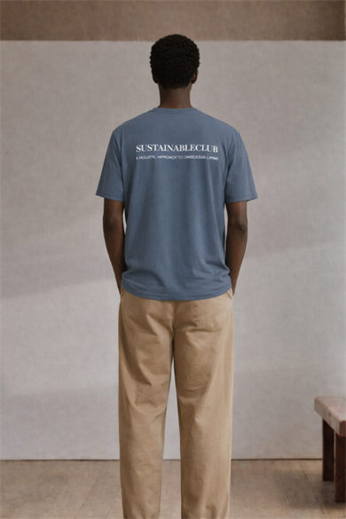HUNTER TEE, Ön Arka Baskı Detaylı, Organik Pamuklu T-shirt