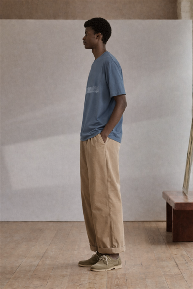 HUNTER TEE, Ön Arka Baskı Detaylı, Organik Pamuklu T-shirt