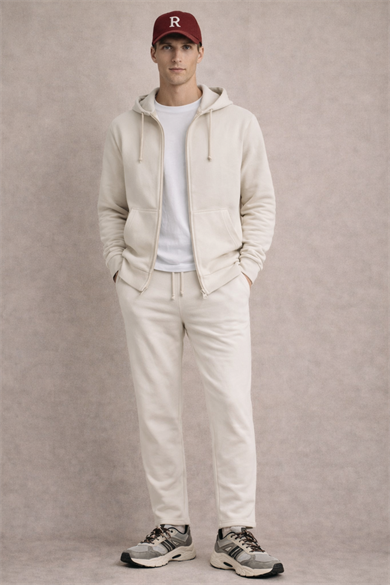 LEE Sweatpant, %100 Organik Pamuklu Düz Paça Eşofman Altı