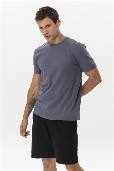 LEO NEW - BİSİKLET YAKA BASIC T-SHIRT