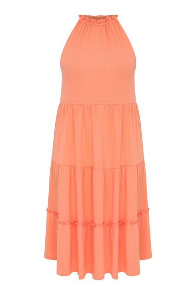 Lola, Sürdürülebilir Kumaşlı Askılı Elbise