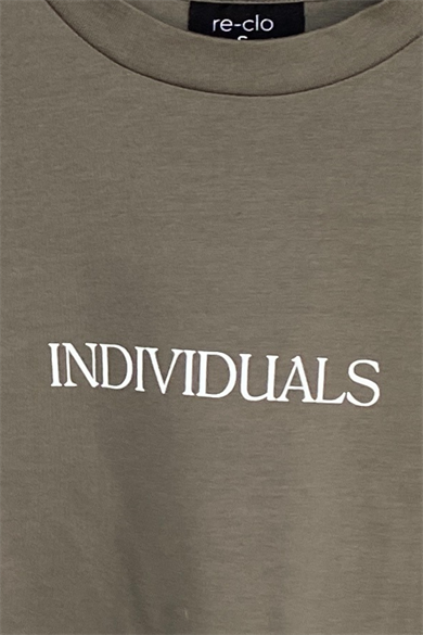 MOSES TEE, Ön Arka Baskı Detaylı, Organik Pamuklu, T-shirt