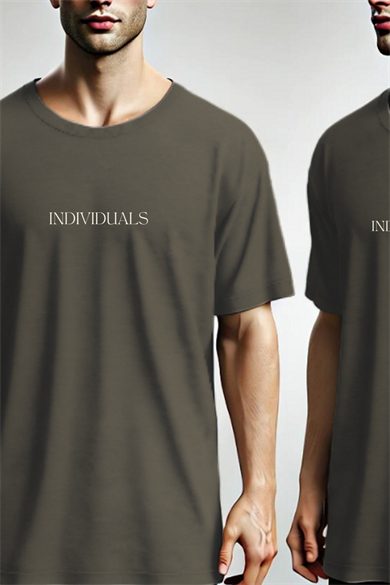 MOSES TEE, Ön Arka Baskı Detaylı, Organik Pamuklu, T-shirt