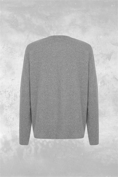 Nelly Basic Top, Ön Nervür Detaylı, Organik Kumaşlı Sweatshirt