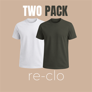 RE-CLO TWO PACK T-SHIRT