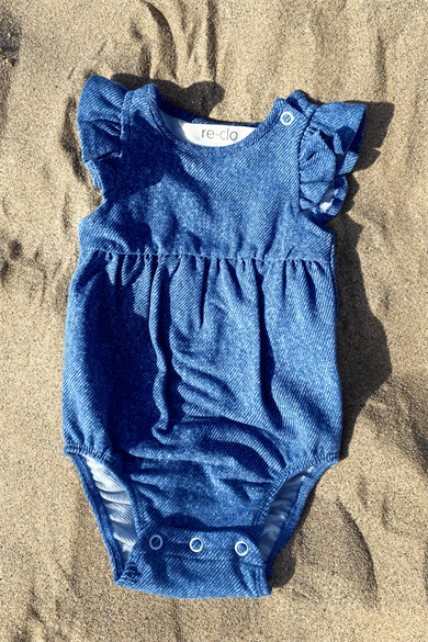 Sea Girl Baby, Organik Kumaşlı Kız Bebek Tulumu