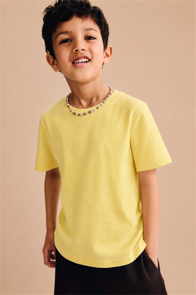 SUNNY TEE, Organik Kumaşlı Kısa Kollu Unisex Çocuk T- shirt