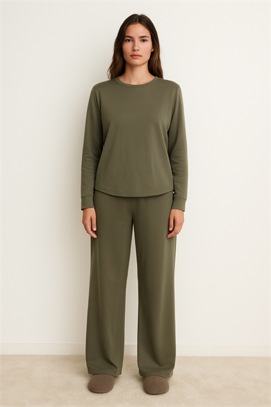 Thai Pant, Modal Karışımlı Loose Fit Pantolon