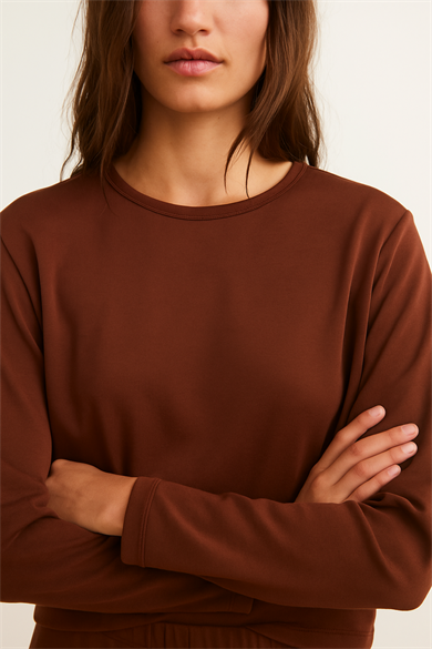 Thai Top, Modal Karışımlı Regular Fit Sweatshirt