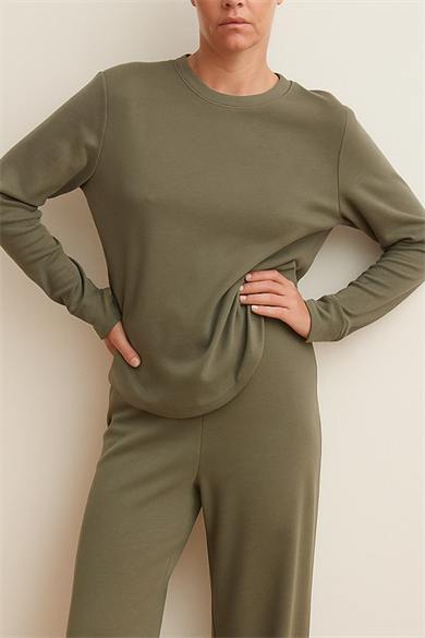 Thai Top, Modal Karışımlı Regular Fit Sweatshirt