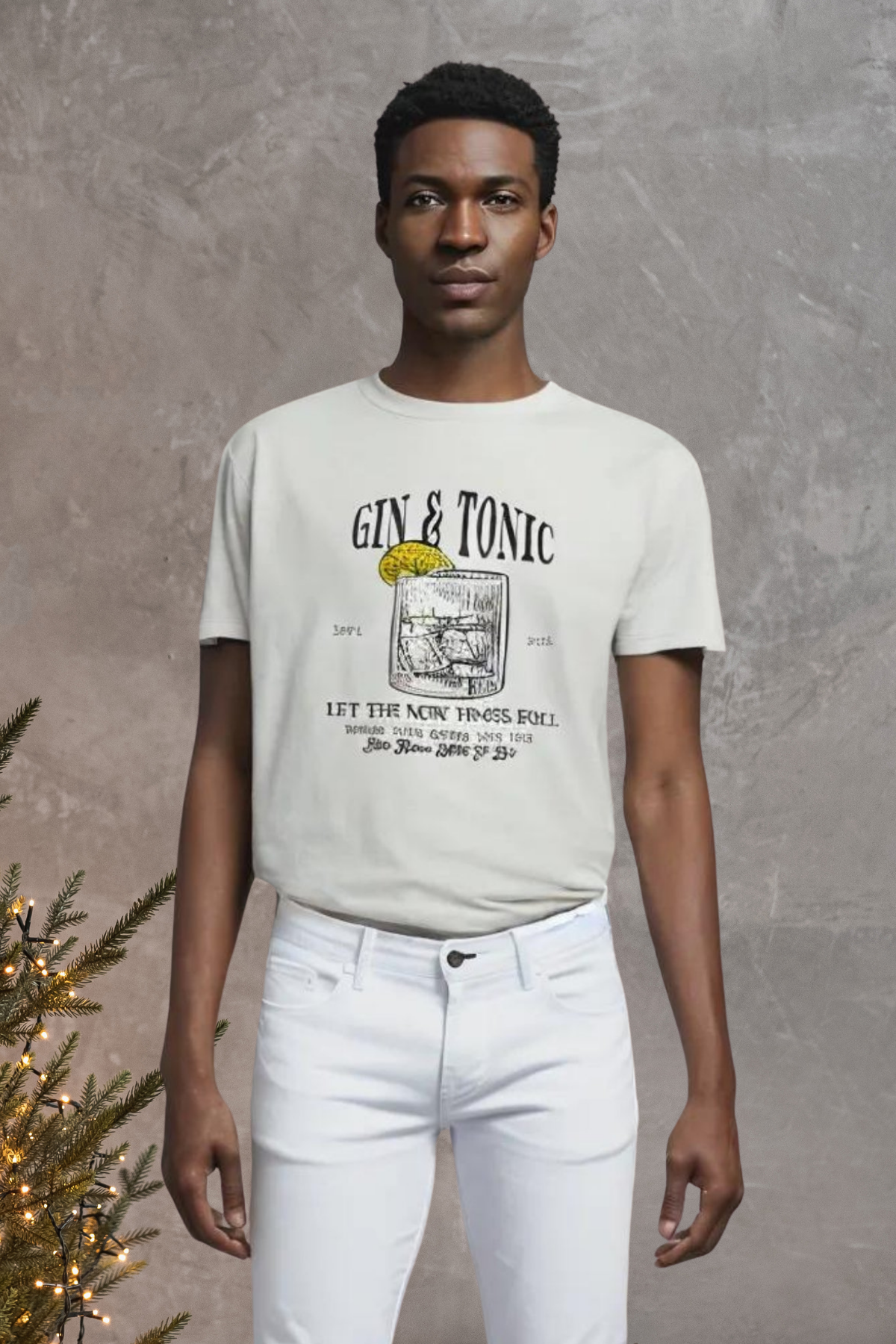 CAPRI TEE, Su Bazlı Baskı Detaylı, Organik Pamuklu T-shirt