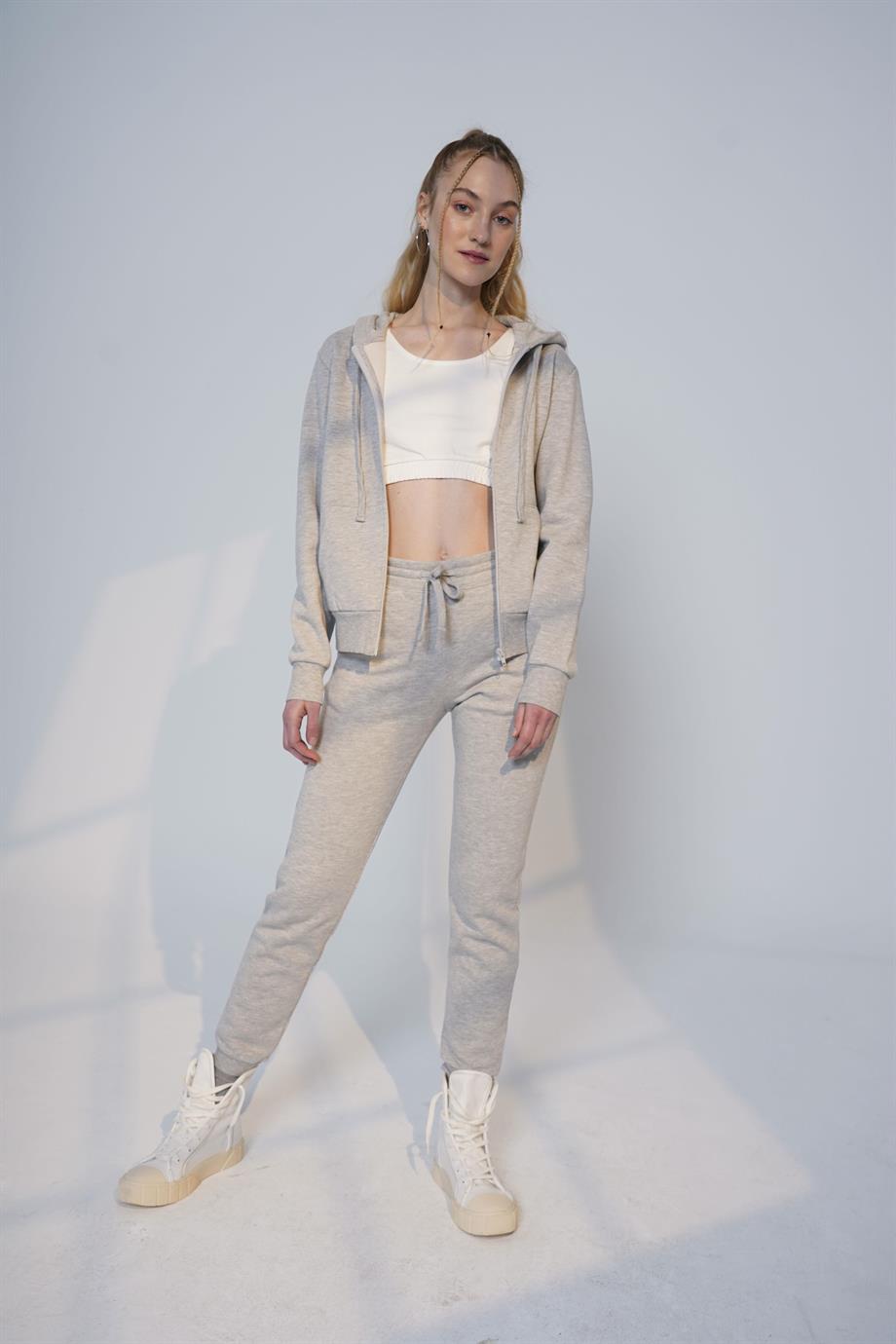Daisy, Organik Kumaşlı, Lastik Paça Sweatpant