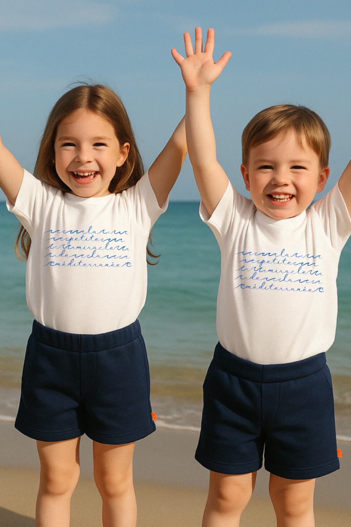 Denise Unisex Kids Tee, Baskı Detaylı Organik Kumaşlı Çocuk T-shirt