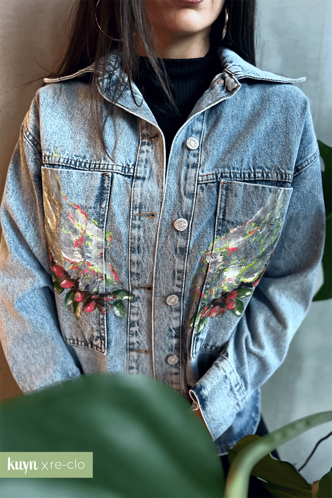 Jungle Bird, Kuyn Özel Tasarım Denim Ceket