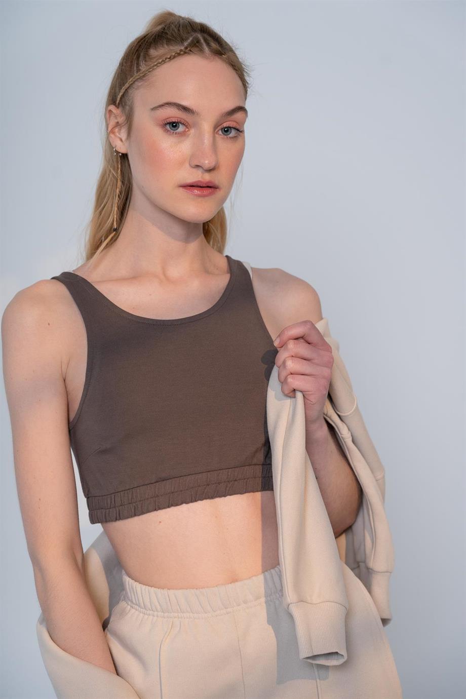 LINA - CROPPED BRA TOP