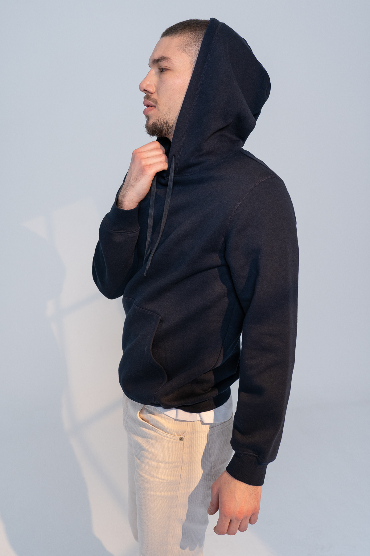 RYAN - ORGANİK KUMAŞLI KAPİŞONLU SWEATSHIRT