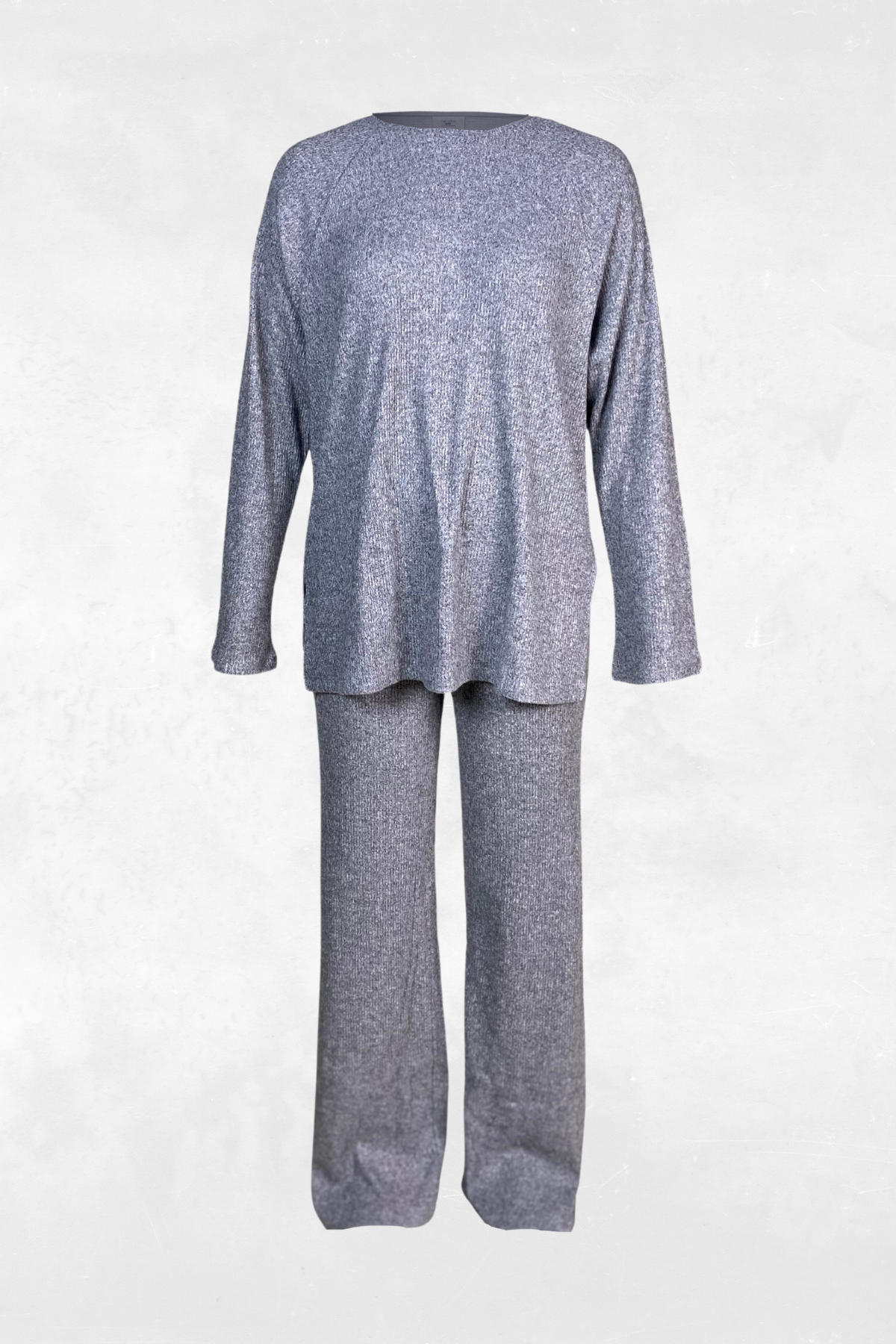 TILDA TOP, Organik Kumaşlı Yırtmaç Detaylı Ribana Kazak