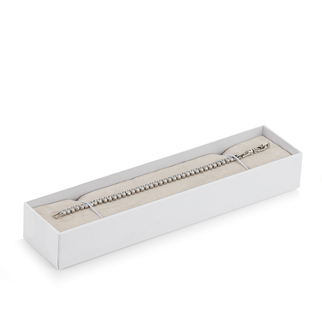 White Necklace Box