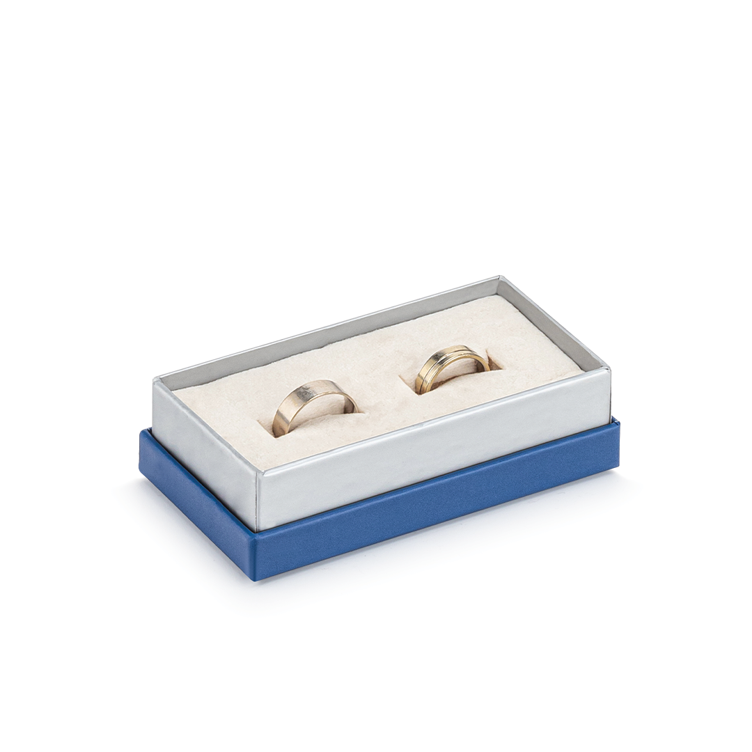 Blue Wedding Ring Box