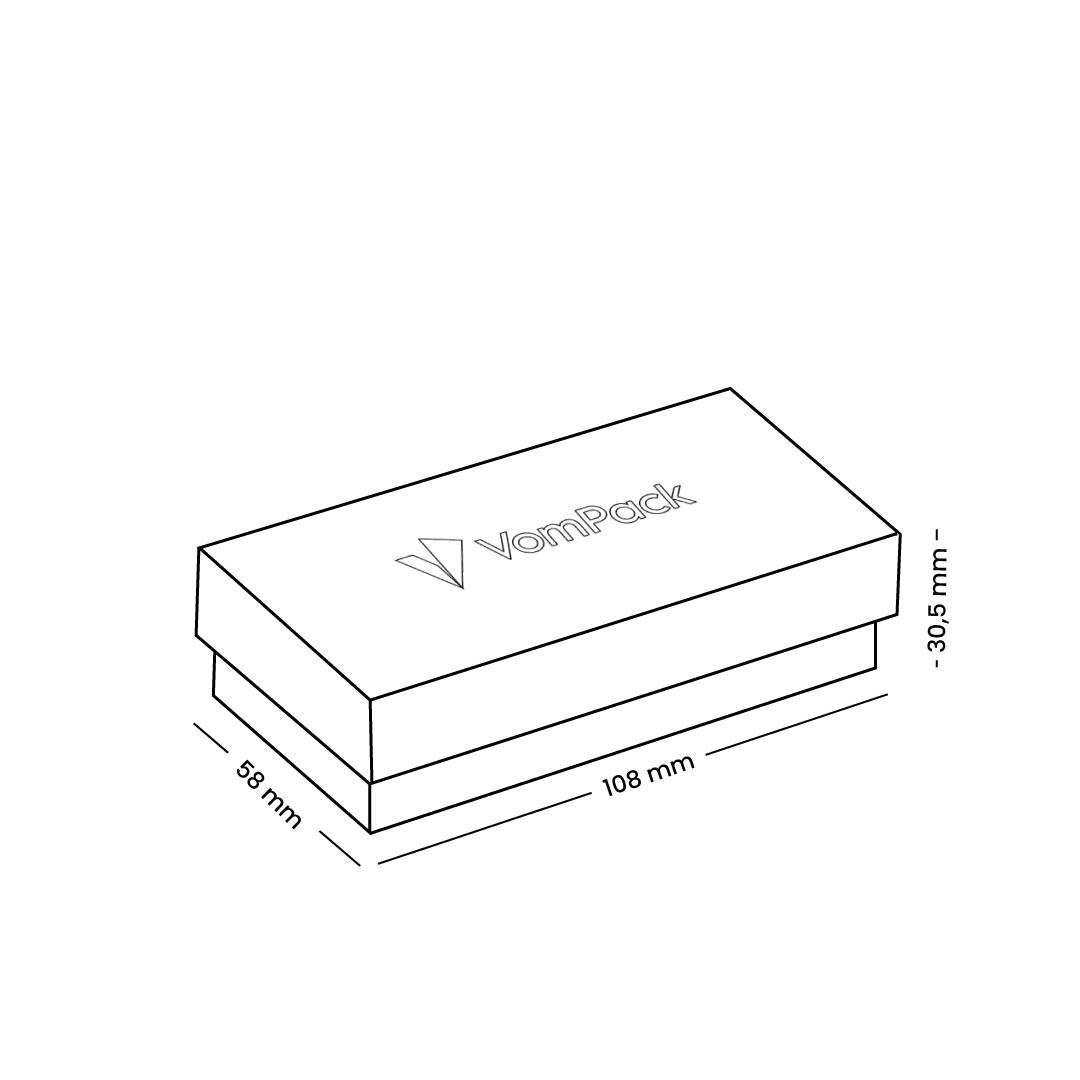 White Wedding Ring Box