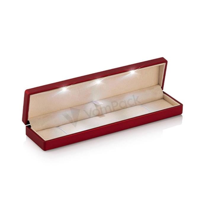 Red Led Light Necklace Box