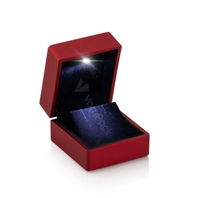 Red Led Light Earring Box