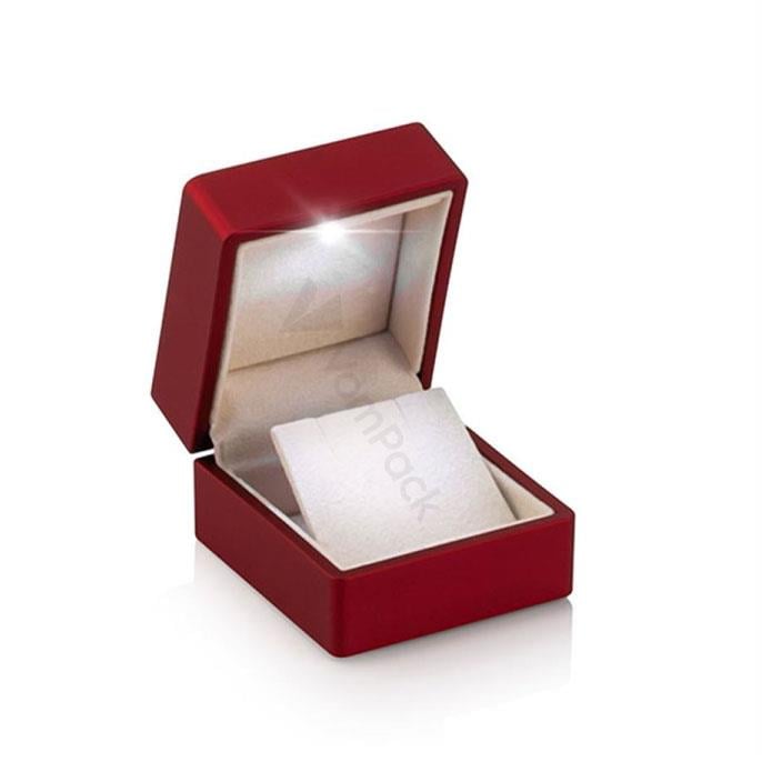Red Led Light Earring Box