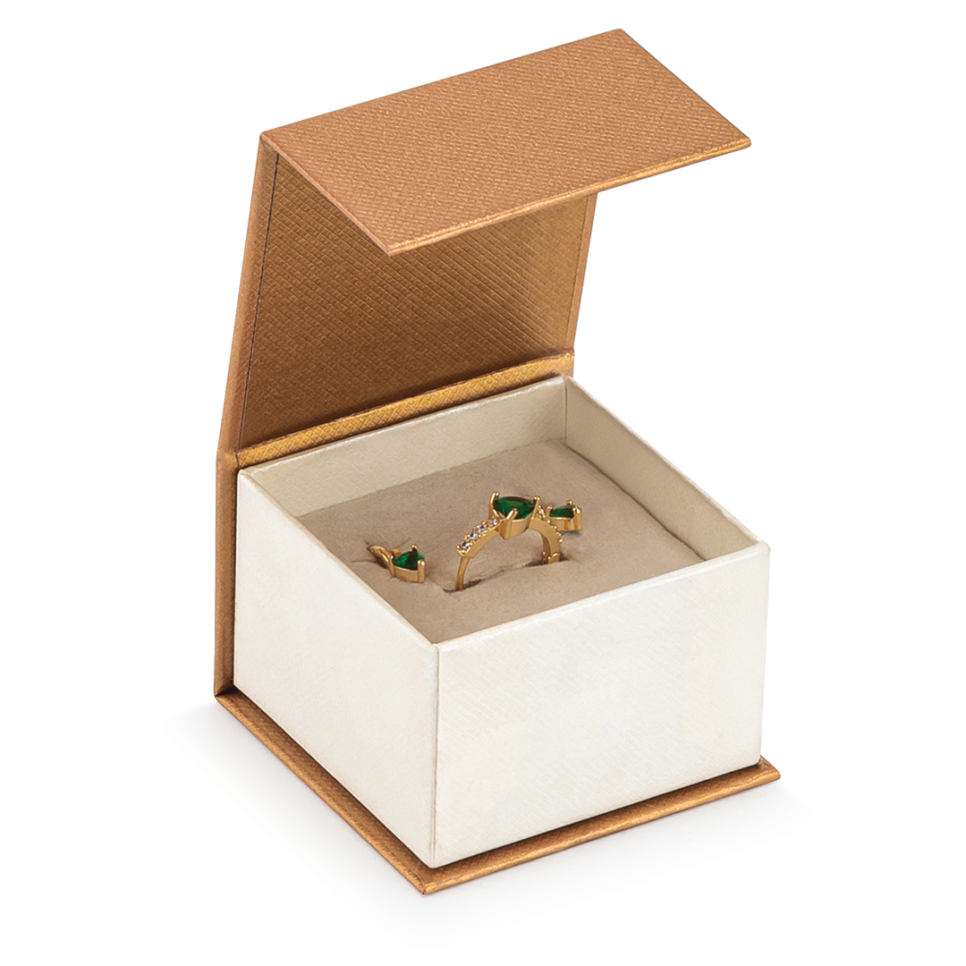 Copper Ring or Earring Box