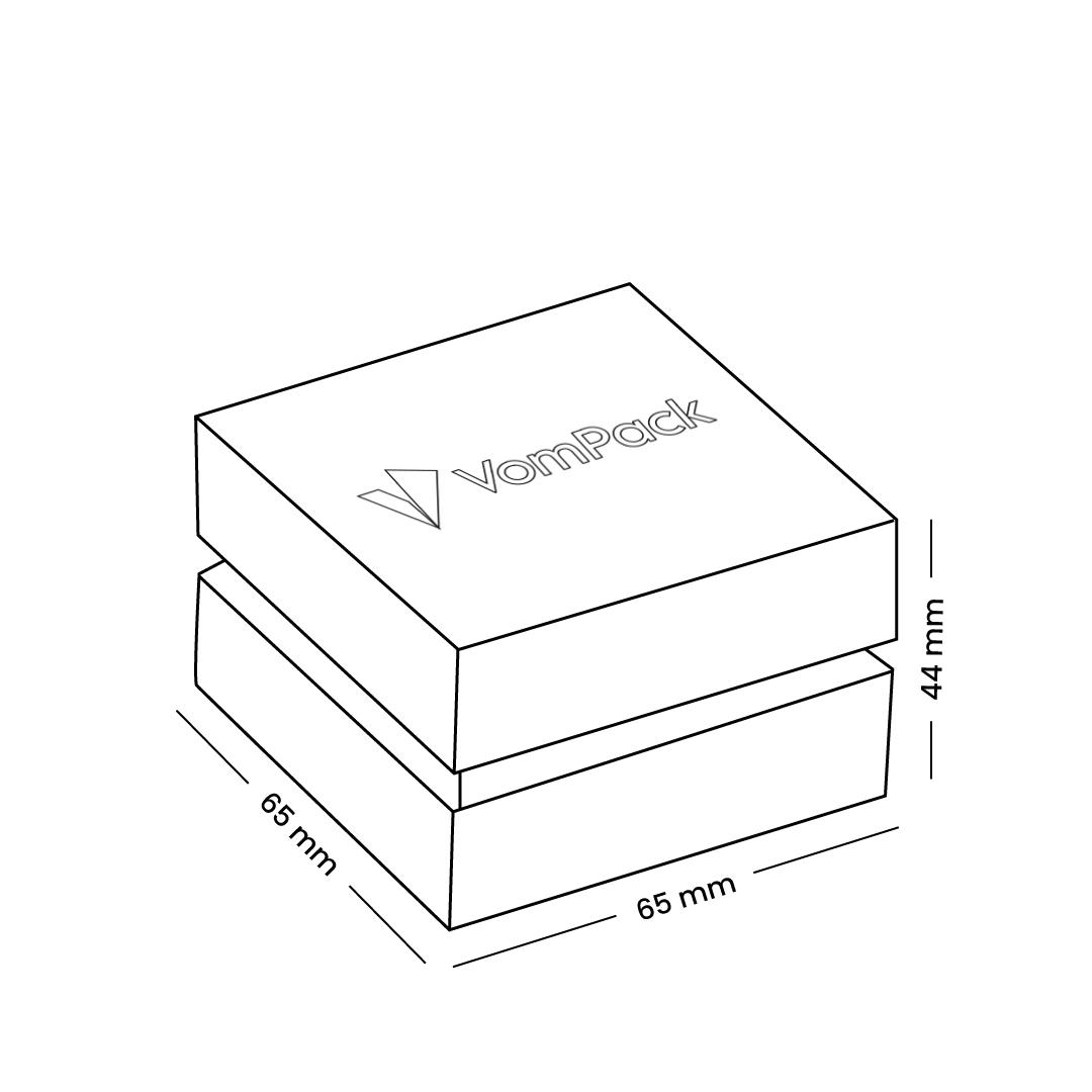 Black Ring or Earring Box