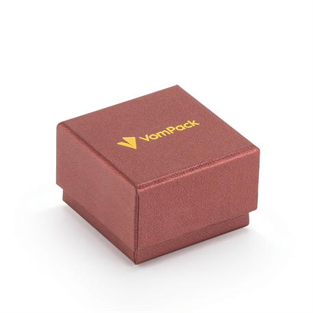 Bordo Yüzük veya Küpe Kutusu