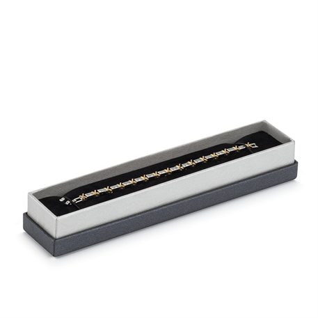 B100 Diamond Siyah İnce Bileklik Kutusu