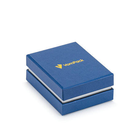 White Double Covered Pendant or Miniset Box