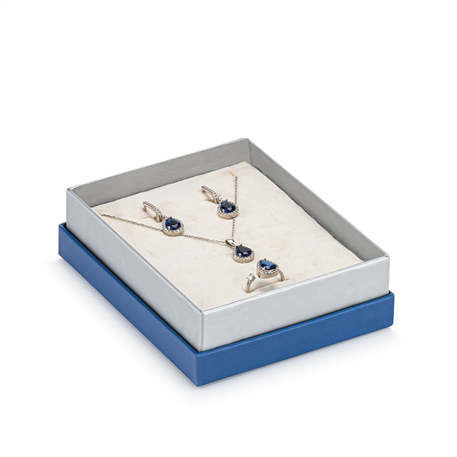 White Double Covered Panset Box