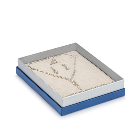 White Double Covered Set Box