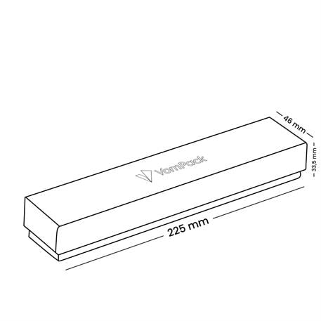 A100 Beyaz İnce Bileklik Kutusu
