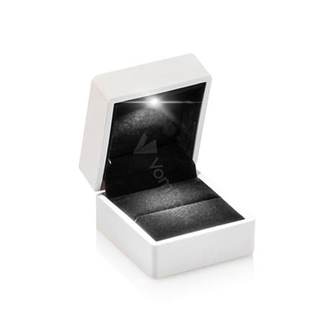 White Led Light Ring Box