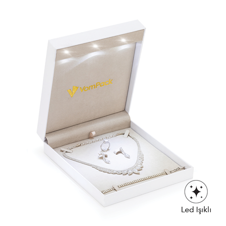 Beyaz Işıklı Set Kutusu