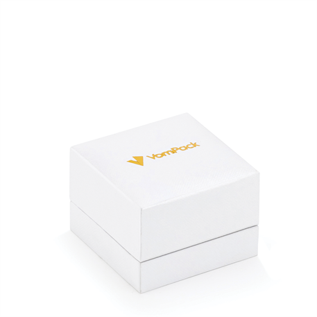 Beyaz Işıklı Alyans Kutusu