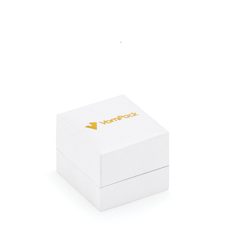 Beyaz Işıklı Tırnaklı Küçük Yüzük Kutusu