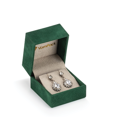 Yeşil Küçük Küpe Kutusu