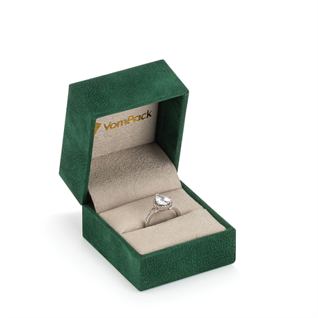 Yeşil Rulo Küçük Yüzük Kutusu