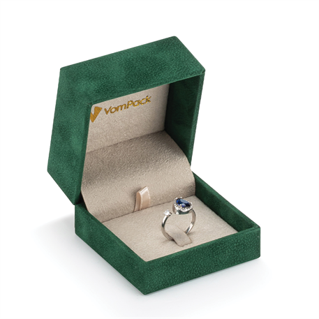 Yeşil Tırnaklı Büyük Yüzük Kutusu