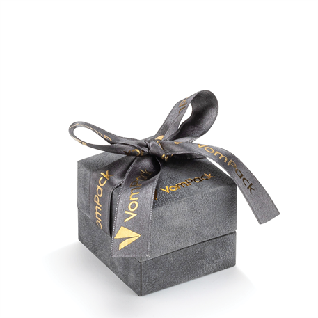 Gri Küçük Küpe Kutusu