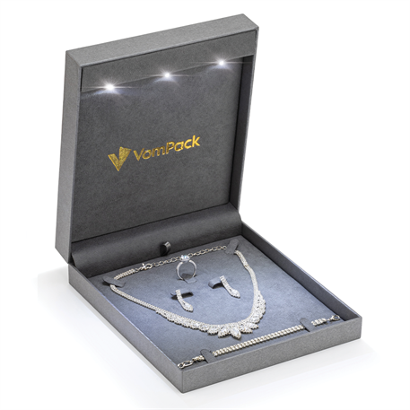 Gri Işıklı Set Kutusu