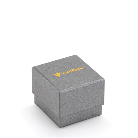 Gri Rulo Küçük Yüzük Kutusu