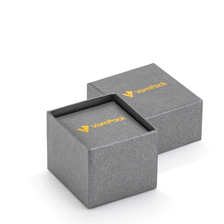 Gri Tırnaklı Küçük Yüzük Kutusu